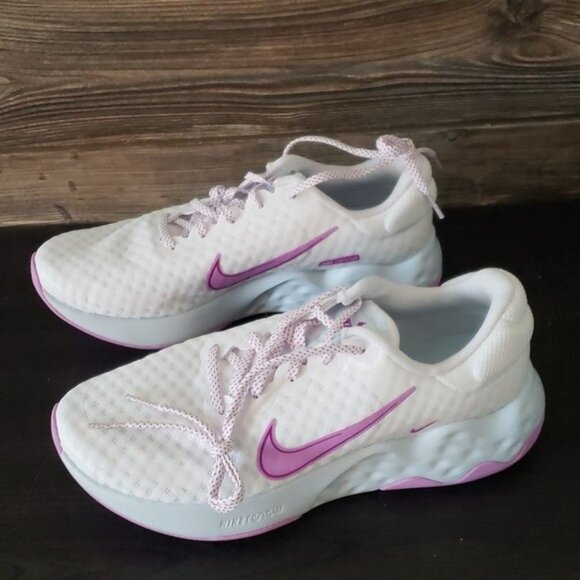 New Nike Renew Ride 3.0 Womens‎ White Running Sneakers Size 9 Lightweight - Picture 6 of 9